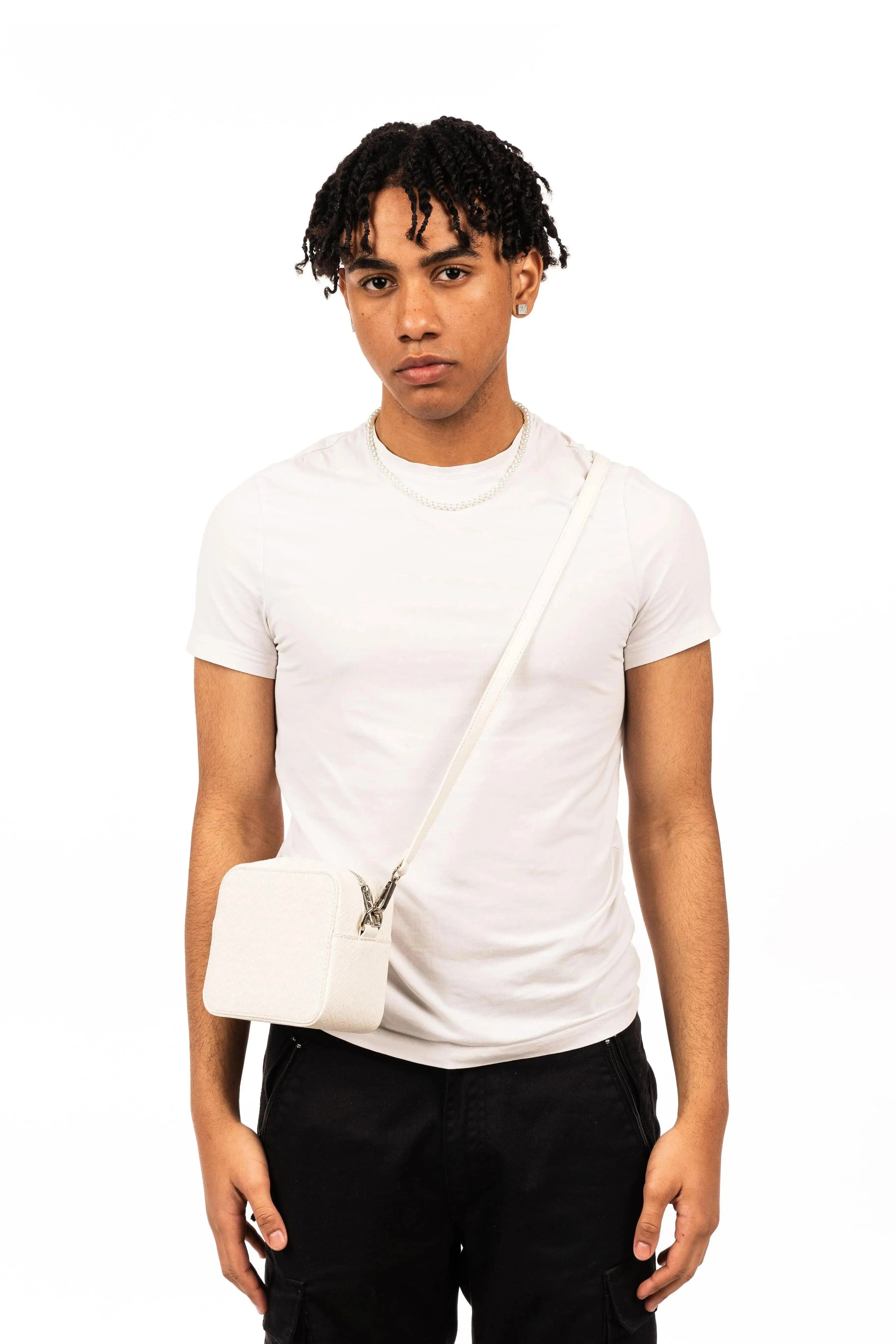 Streetwear Shoulder Bag White