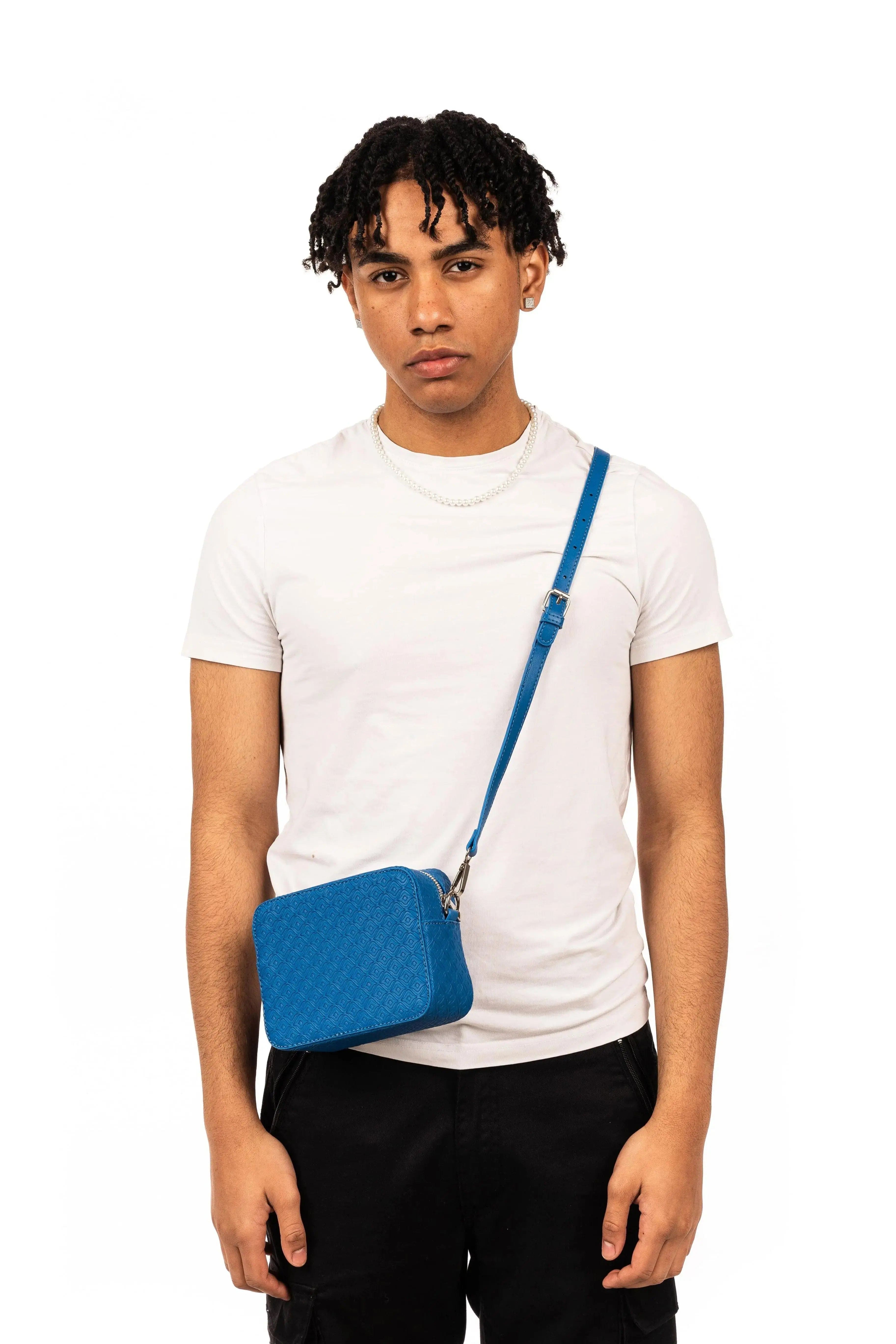 Streetwear Shoulder Bag Blue