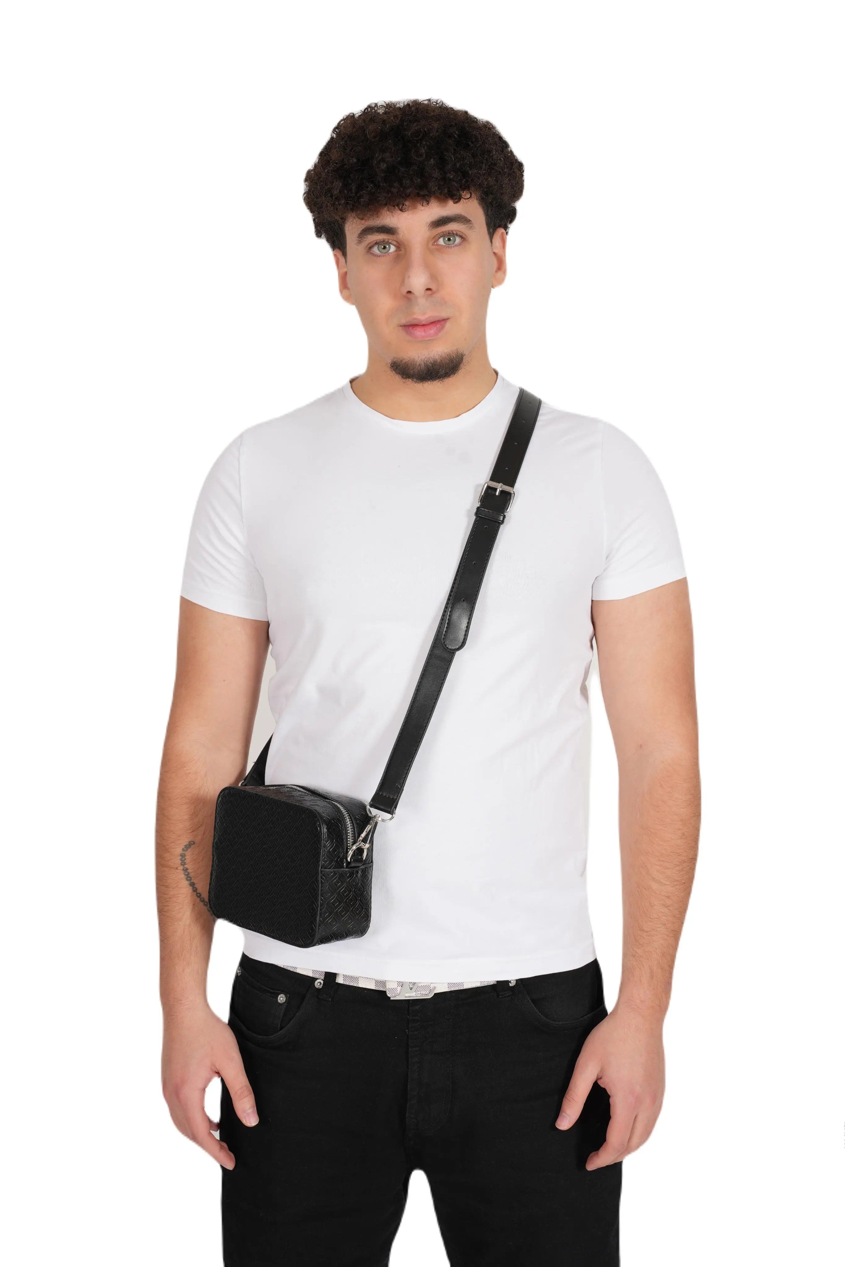 Streetwear Shoulder Bag Black Ravenecy